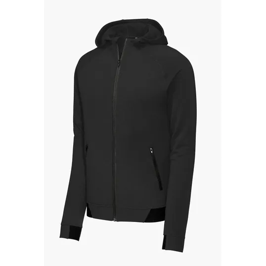 Sport-Tek PosiCharge Strive Hooded Full-Zip — view 2