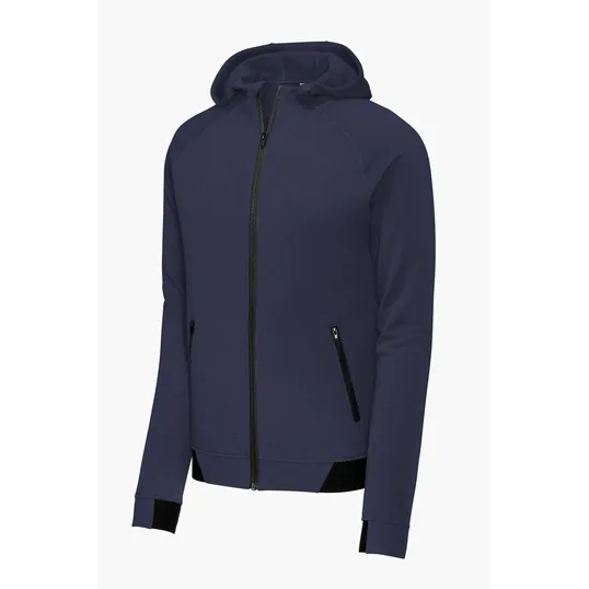 Sport-Tek PosiCharge Strive Hooded Full-Zip — view 4