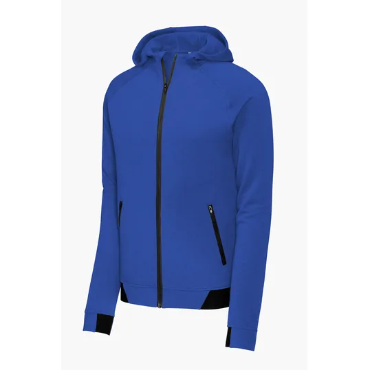 Sport-Tek PosiCharge Strive Hooded Full-Zip — view 5