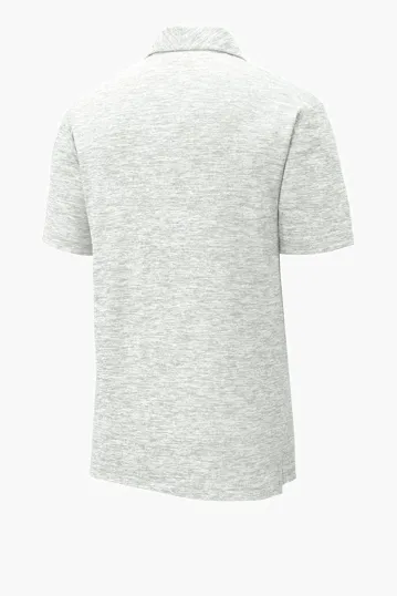Sport-Tek PosiCharge Electric Heather Polo — view 8