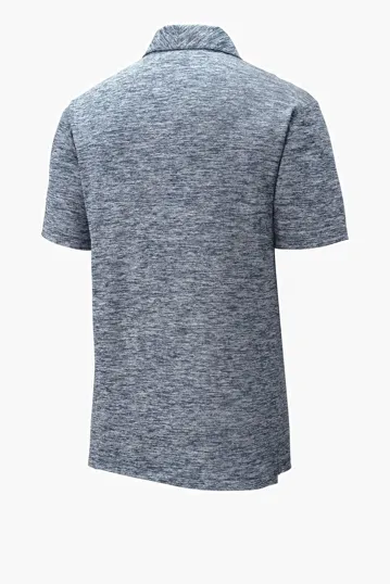 Sport-Tek PosiCharge Electric Heather Polo — view 9