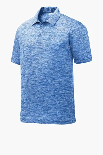 Sport-Tek PosiCharge Electric Heather Polo — view 6