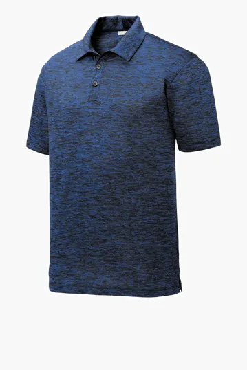Sport-Tek PosiCharge Electric Heather Polo — view 11