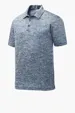 Sport-Tek PosiCharge Electric Heather Polo — view 5