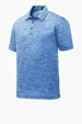 Sport-Tek PosiCharge Electric Heather Polo — view 6