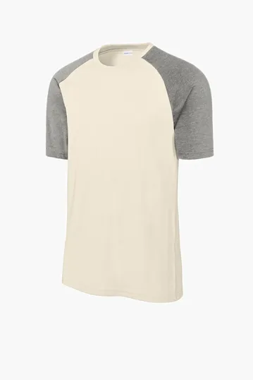 Sport-Tek Halftime Raglan Tee — view 8
