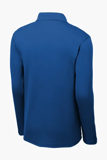 Sport-Tek PosiCharge RacerMesh Long Sleeve Polo — view 14