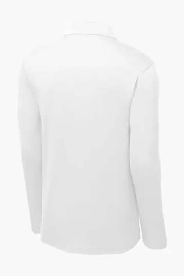 Sport-Tek PosiCharge RacerMesh Long Sleeve Polo — view 15