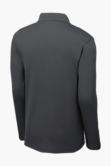 Sport-Tek PosiCharge RacerMesh Long Sleeve Polo — view 17