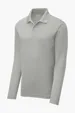 Sport-Tek PosiCharge RacerMesh Long Sleeve Polo — view 4