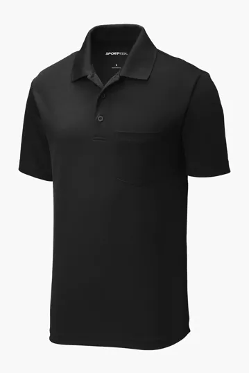Sport-Tek PosiCharge RacerMesh Pocket Polo — view 2