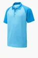 Sport-Tek PosiCharge RacerMesh Raglan Heather Block Polo — view 3