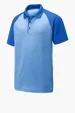 Sport-Tek PosiCharge RacerMesh Raglan Heather Block Polo — view 5
