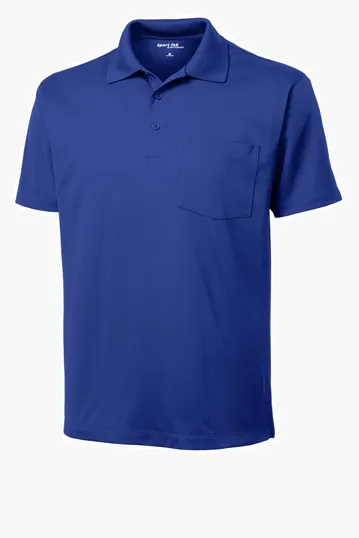 Sport-Tek Micropique Sport-Wick Pocket Polo — view 8