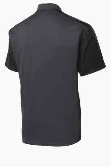 Sport-Tek Colorblock Micropique Sport-Wick Polo — view 9