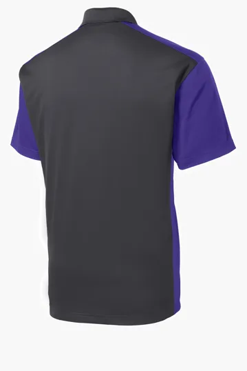 Sport-Tek Colorblock Micropique Sport-Wick Polo — view 12