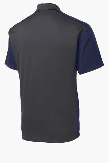 Sport-Tek Colorblock Micropique Sport-Wick Polo — view 13