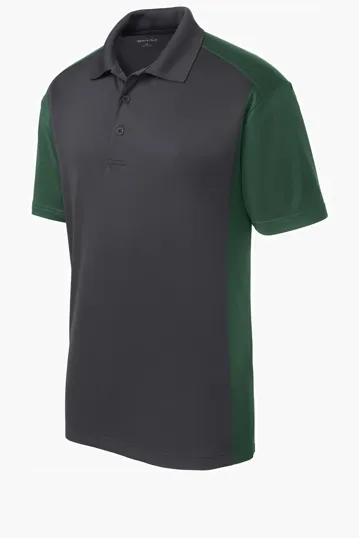 Sport-Tek Colorblock Micropique Sport-Wick Polo — view 3