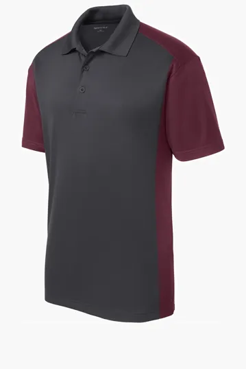 Sport-Tek Colorblock Micropique Sport-Wick Polo — view 4
