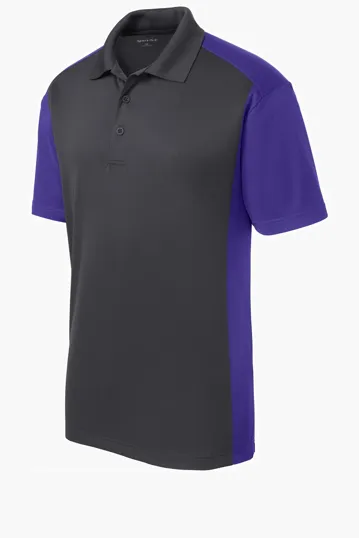 Sport-Tek Colorblock Micropique Sport-Wick Polo — view 5