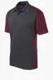 Sport-Tek Colorblock Micropique Sport-Wick Polo — view 4