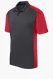 Sport-Tek Colorblock Micropique Sport-Wick Polo — view 7