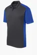 Sport-Tek Colorblock Micropique Sport-Wick Polo — view 8