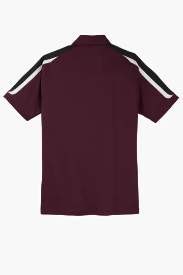 Sport-Tek Tricolor Shoulder Micropique Sport-Wick Polo — view 14