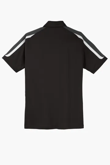 Sport-Tek Tricolor Shoulder Micropique Sport-Wick Polo — view 10