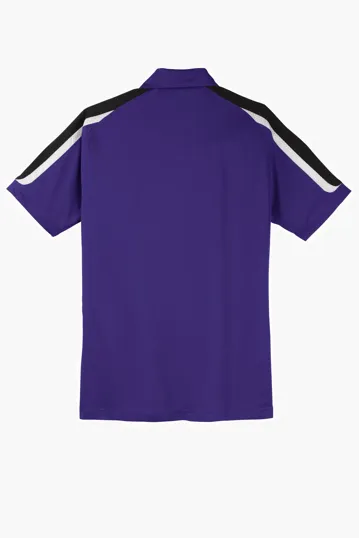 Sport-Tek Tricolor Shoulder Micropique Sport-Wick Polo — view 15
