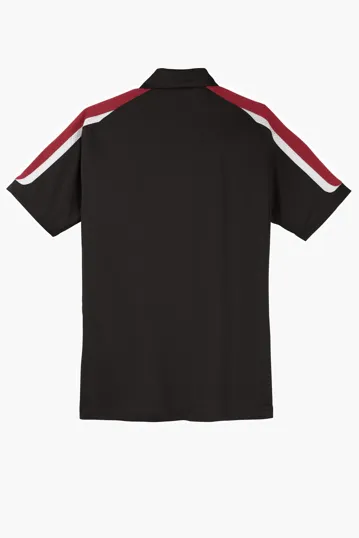 Sport-Tek Tricolor Shoulder Micropique Sport-Wick Polo — view 11