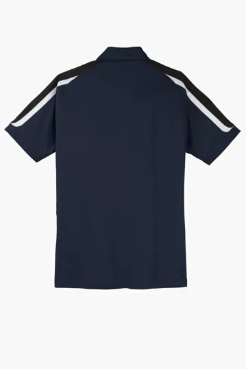 Sport-Tek Tricolor Shoulder Micropique Sport-Wick Polo — view 16