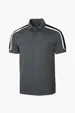 Sport-Tek Tricolor Shoulder Micropique Sport-Wick Polo — view 5
