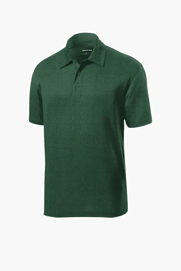 Sport-Tek Heather Contender Polo — view 6