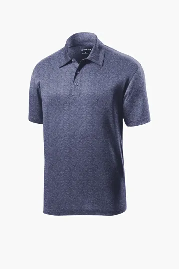 Sport-Tek Heather Contender Polo — view 9