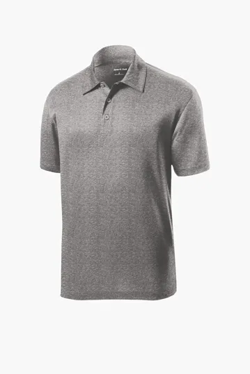 Sport-Tek Heather Contender Polo — view 13