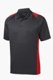 Sport-Tek Heather Colorblock Contender Polo — view 3