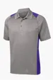 Sport-Tek Heather Colorblock Contender Polo — view 10