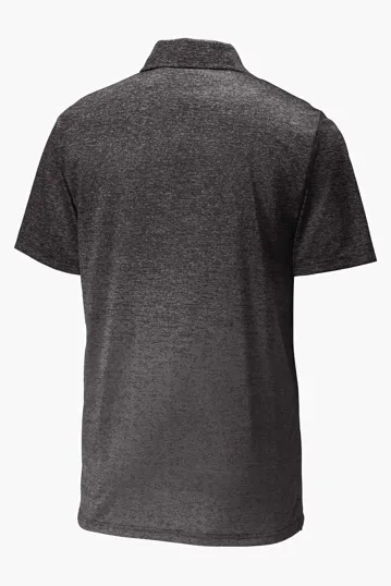 Sport-Tek Ombre Heather Polo, Moisture-Wicking Sublimated Jersey — view 9