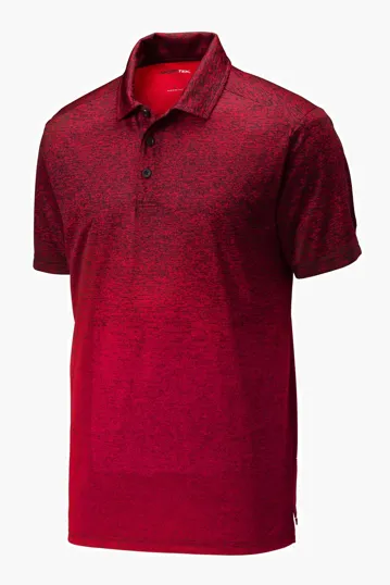 Sport-Tek Ombre Heather Polo, Moisture-Wicking Sublimated Jersey — view 3