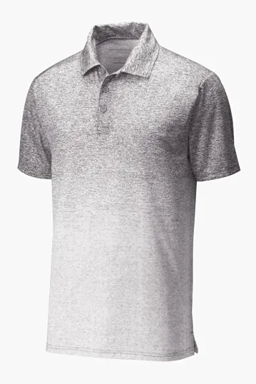 Sport-Tek Ombre Heather Polo, Moisture-Wicking Sublimated Jersey — view 5