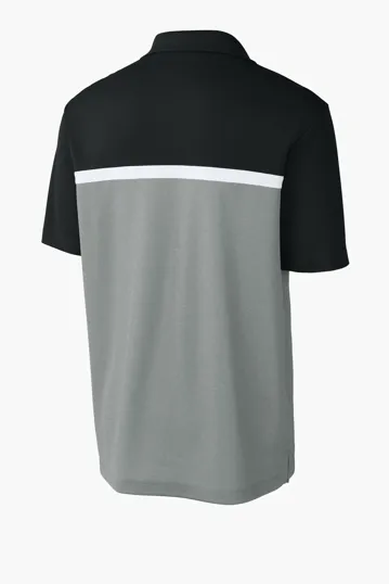 Sport-Tek UV Micropique Colorblock Polo — view 8