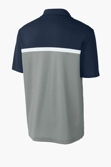 Sport-Tek UV Micropique Colorblock Polo — view 12