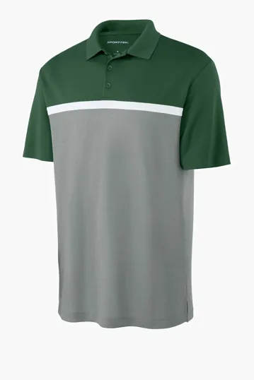 Sport-Tek UV Micropique Colorblock Polo — view 5