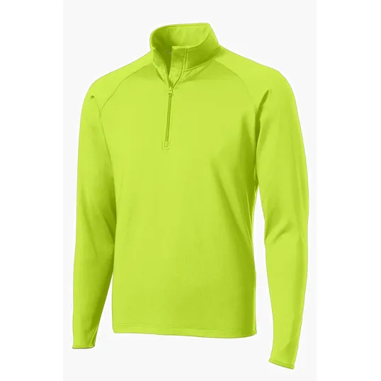 Sport-Tek Sport-Wick Stretch 1/4-Zip Pullover — view 2