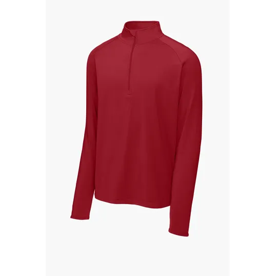 Sport-Tek Sport-Wick Stretch 1/4-Zip Pullover — view 9