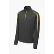 Sport-Tek Sport-Wick Stretch 1/4-Zip Colorblock Pullover — view 5