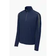 Sport-Tek Sport-Wick Stretch 1/4-Zip Colorblock Pullover — view 7