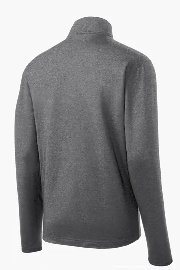 Sport-Tek Sport-Wick Stretch Contrast Full-Zip Jacket — view 9
