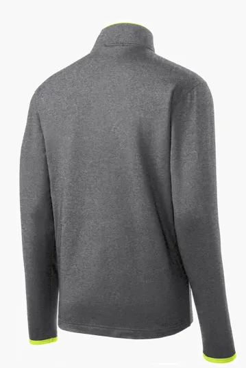 Sport-Tek Sport-Wick Stretch Contrast Full-Zip Jacket — view 10